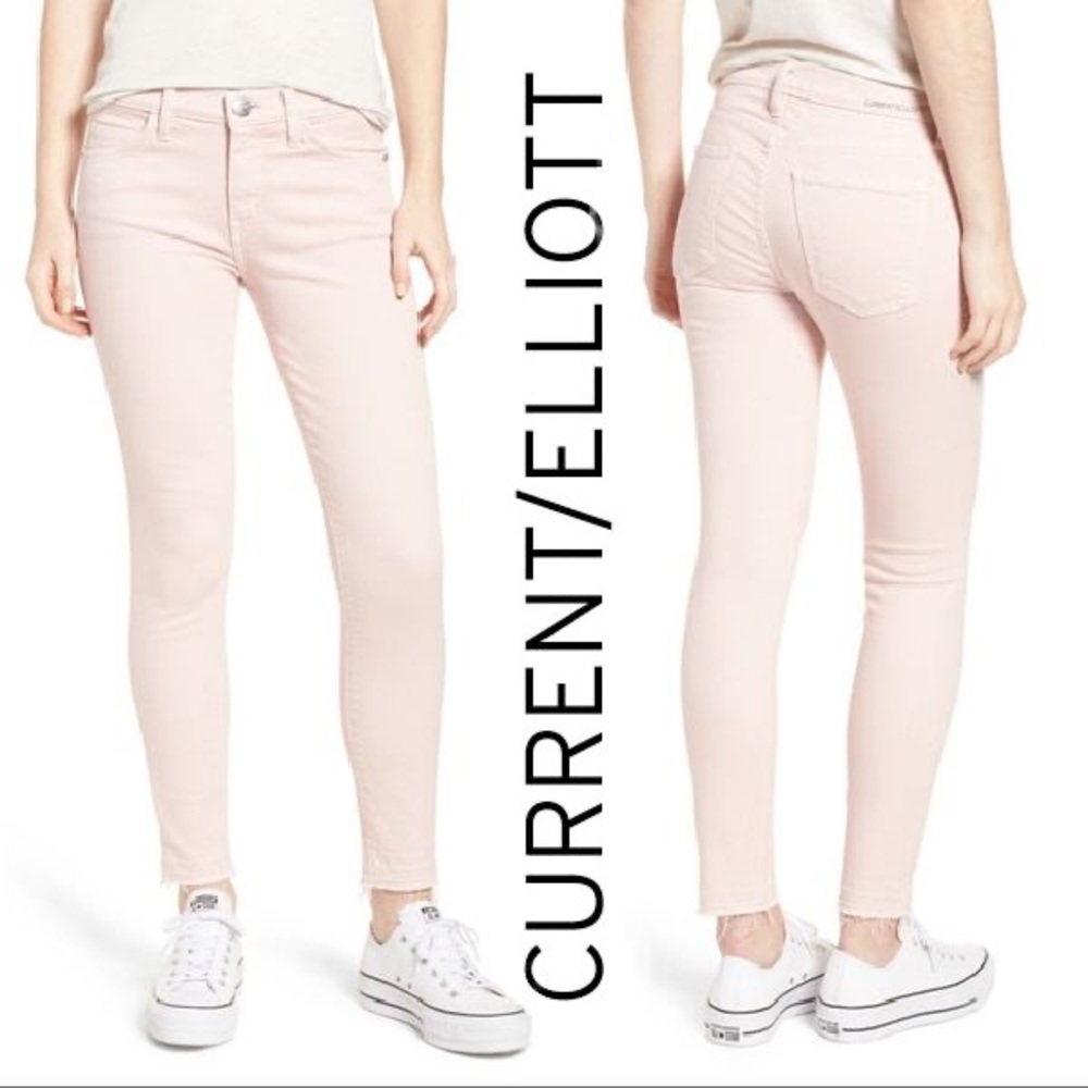🆕 Current/Elliott Pink Jeans (NWT!)
